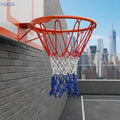 【AN】【AN】Heavy Duty Basketball Net Durable Braided Nylon Multiple Colors For Court Use